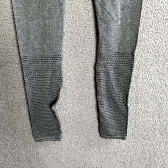Fabletics Seamless Leggings XS Gray High Rise Compression Workout Pants - Picture 8 of 12